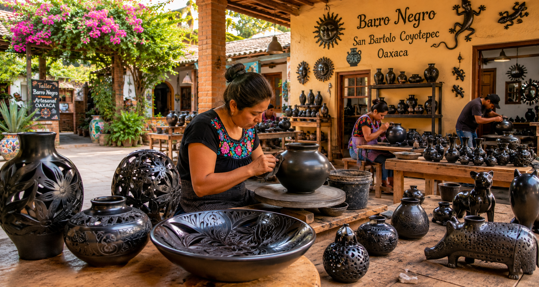 Barro Negro Workshops of San Bartolo Coyotepec